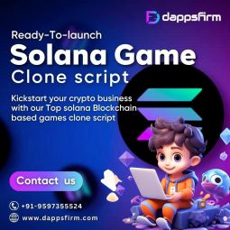 Minimal Cost Solana Game Clone Script with Enterprise-Level Gaming Features