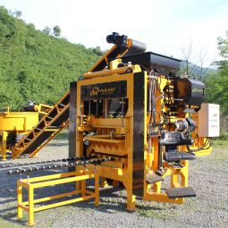 CONCRETE BLOCK – PAVING BLOCK AND CURBSTONE PRODUCTION MACHINE (AS A SET)