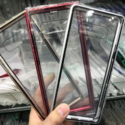 Magnetic glass covers for Smart phones