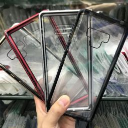 Magnetic glass covers for Smart phones