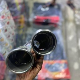 Muffler covers bomba mbili exhaust