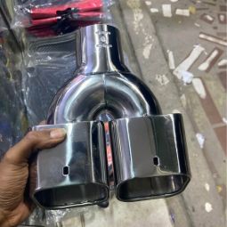 Muffler covers bomba mbili exhaust