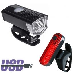 Sr Led Rechargeable Bike Light (Bicycle and Motorcycle)