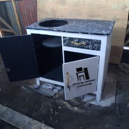 Kitchen cabinet milango miwili 