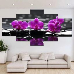 Modern Wall Canvas Painting Pictures 5 Panels