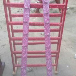 Shoe rack na fimbo mbili za kutundika nguo